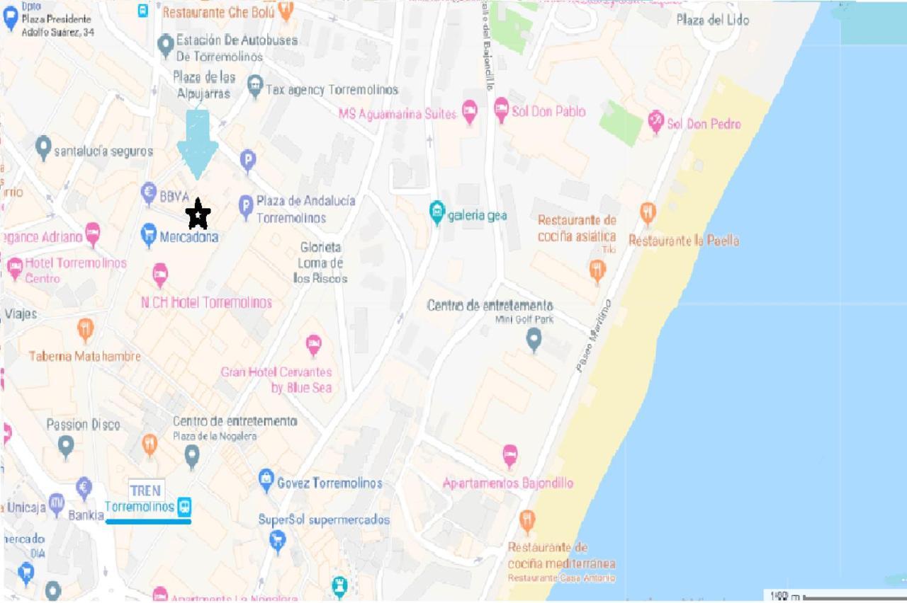 Estudio En Torremolinos, Plaza De Andalucia Екстериор снимка